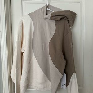 Alo Yoga Make Waves Hoodie - Ivory/Bone/Gravel